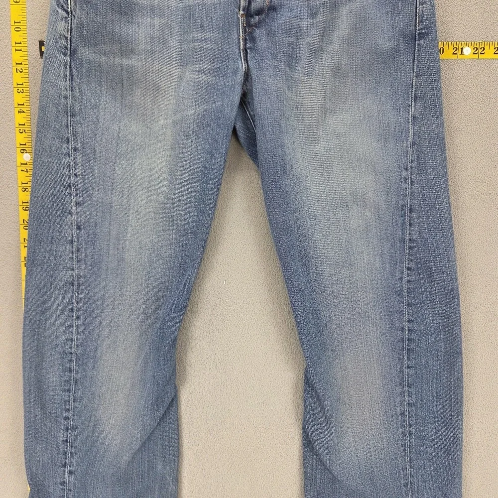 VTG Levis Engineered Jeans Mens Blue Twisted Flap Pockets Button Fly Fits 30x26